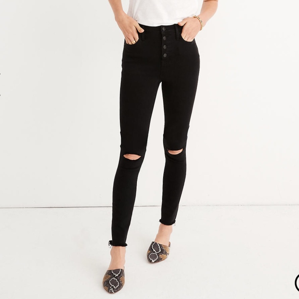 Madewell 10” high rise Jeggings